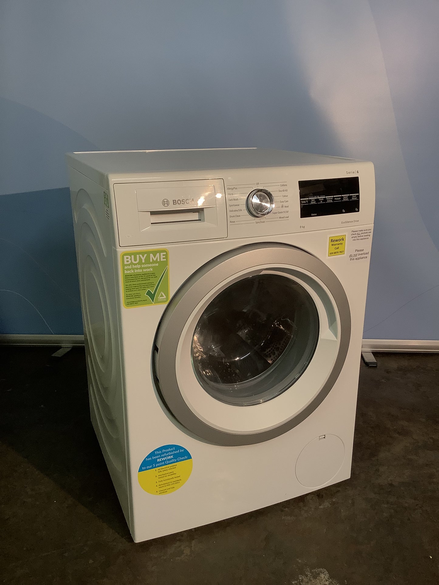 Bosch 9kg Washing Machine WAU28T64GB/25 L48889