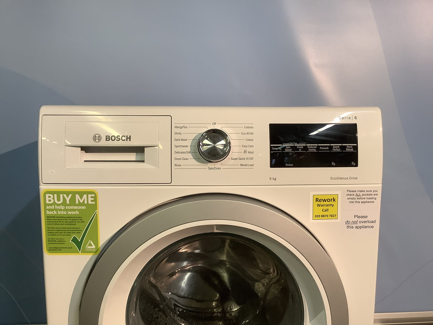 Bosch 9kg Washing Machine WAU28T64GB/25 L48889