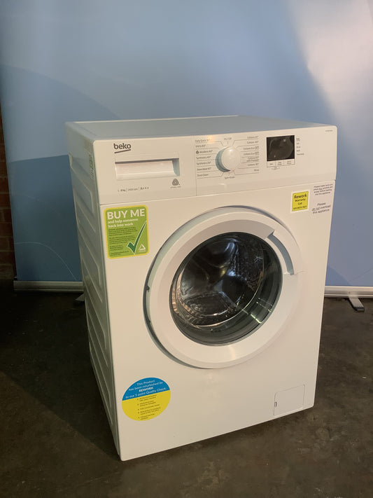 Beko 8kg Washing Machine WTB840E1W L48839
