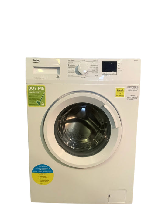 Beko 8kg Washing Machine WTB840E1W L48839