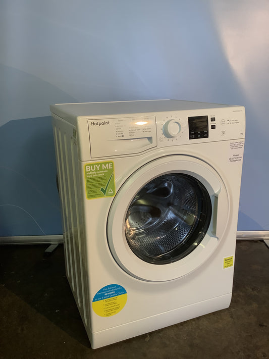 Hotpoint 8kg Washing Machine NSWM843CWUK L48879