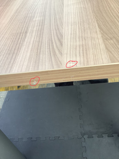 Wooden/Chrome Dining Table F25662