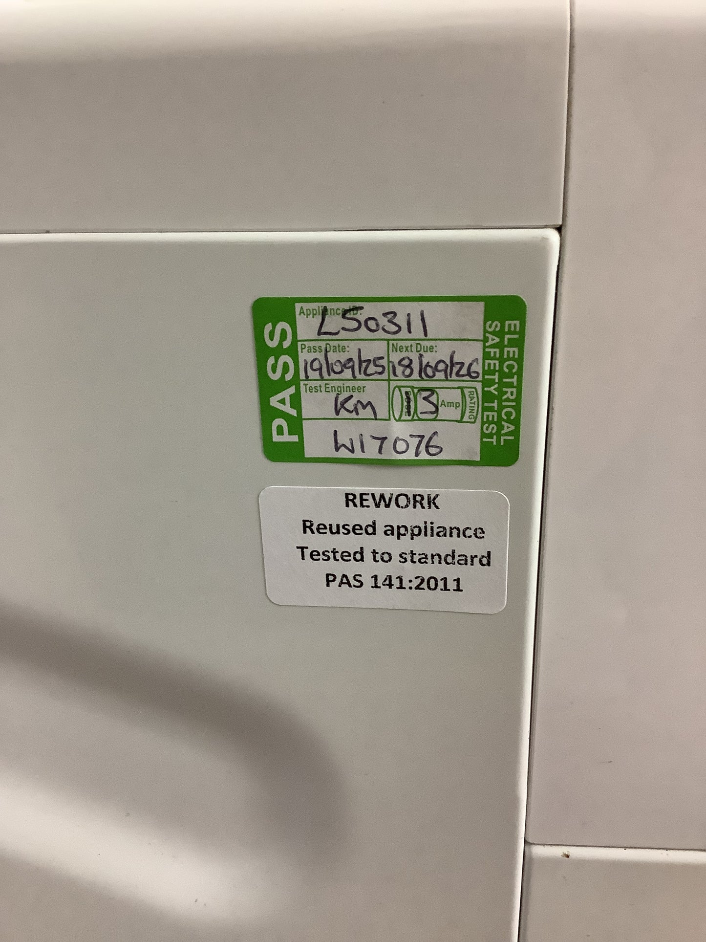 Hisense 12kg / 8kg Washer Dryer WD5S1245BW L50311