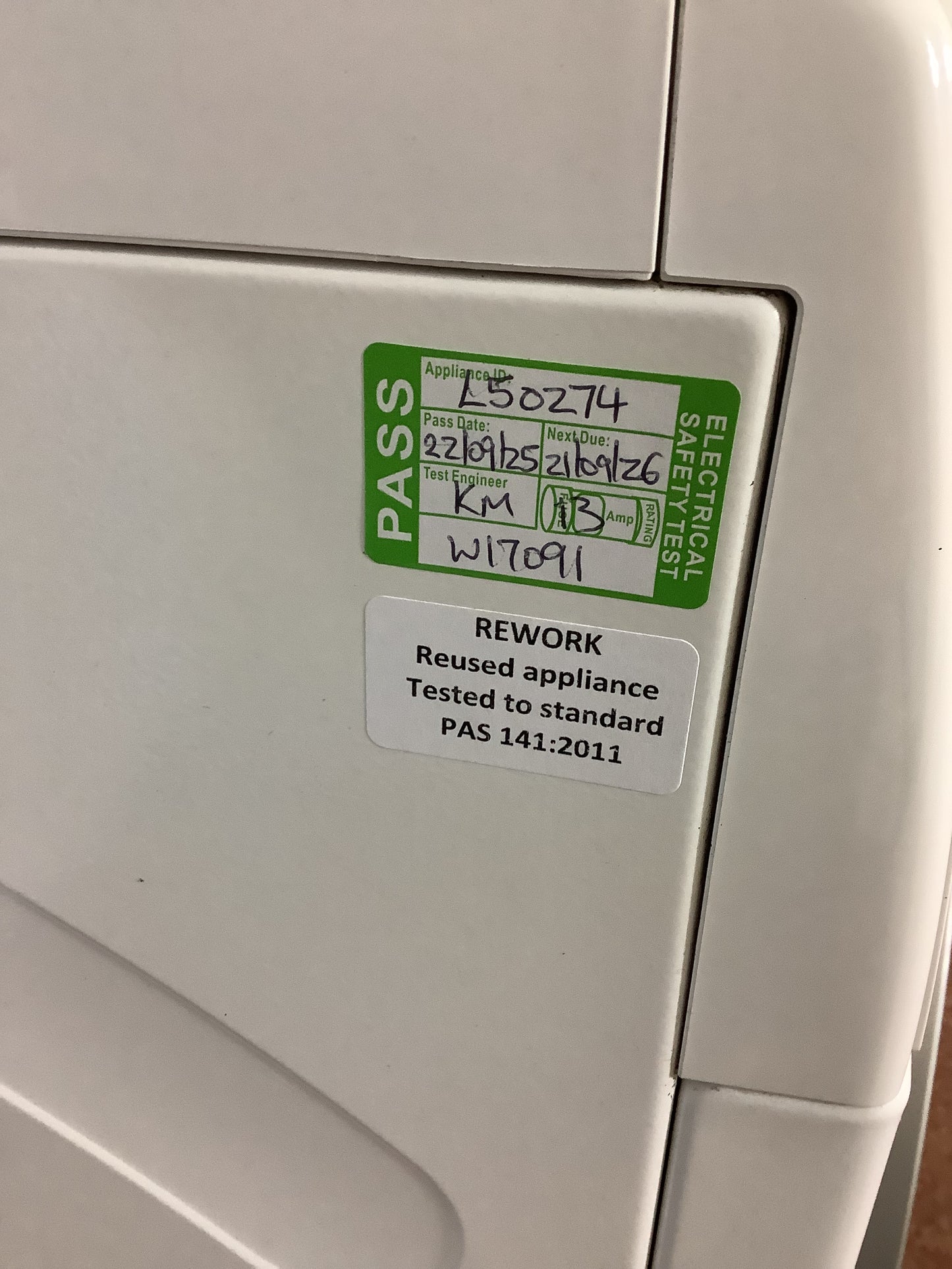 Bosch 8kg Tumble Dryer WTN85280GB L50274
