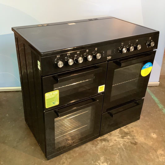 Beko Electric Range Cooker KDVC100K L45899