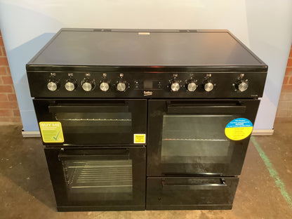 Beko Electric Range Cooker KDVC100K L45899