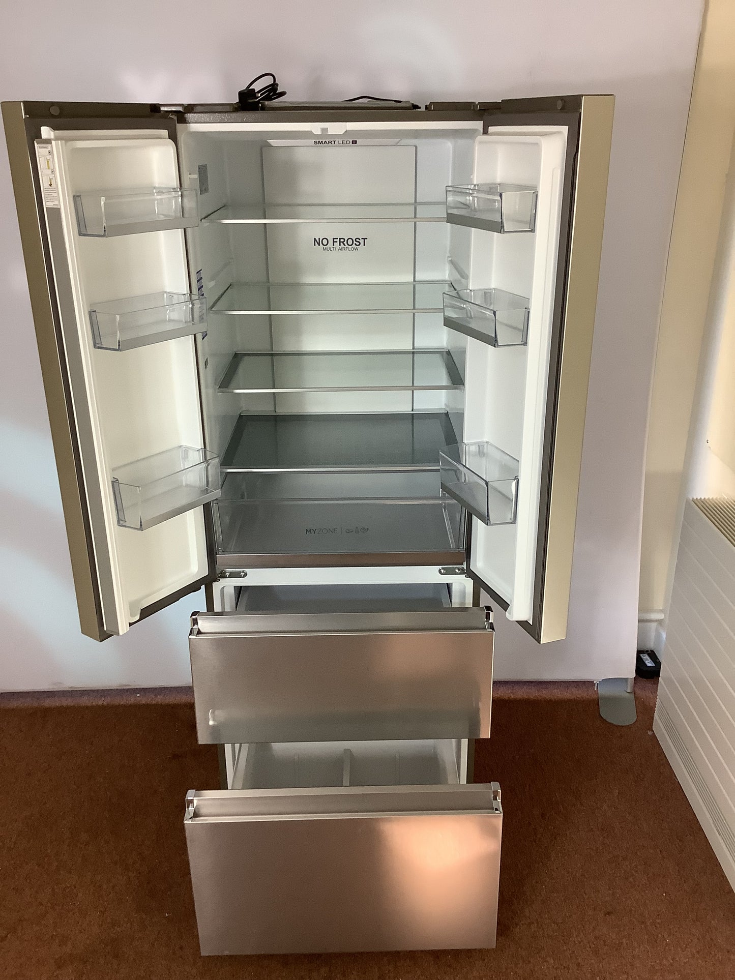 HAIER Fridge Freezer HB16FMAA, Double Door L51660