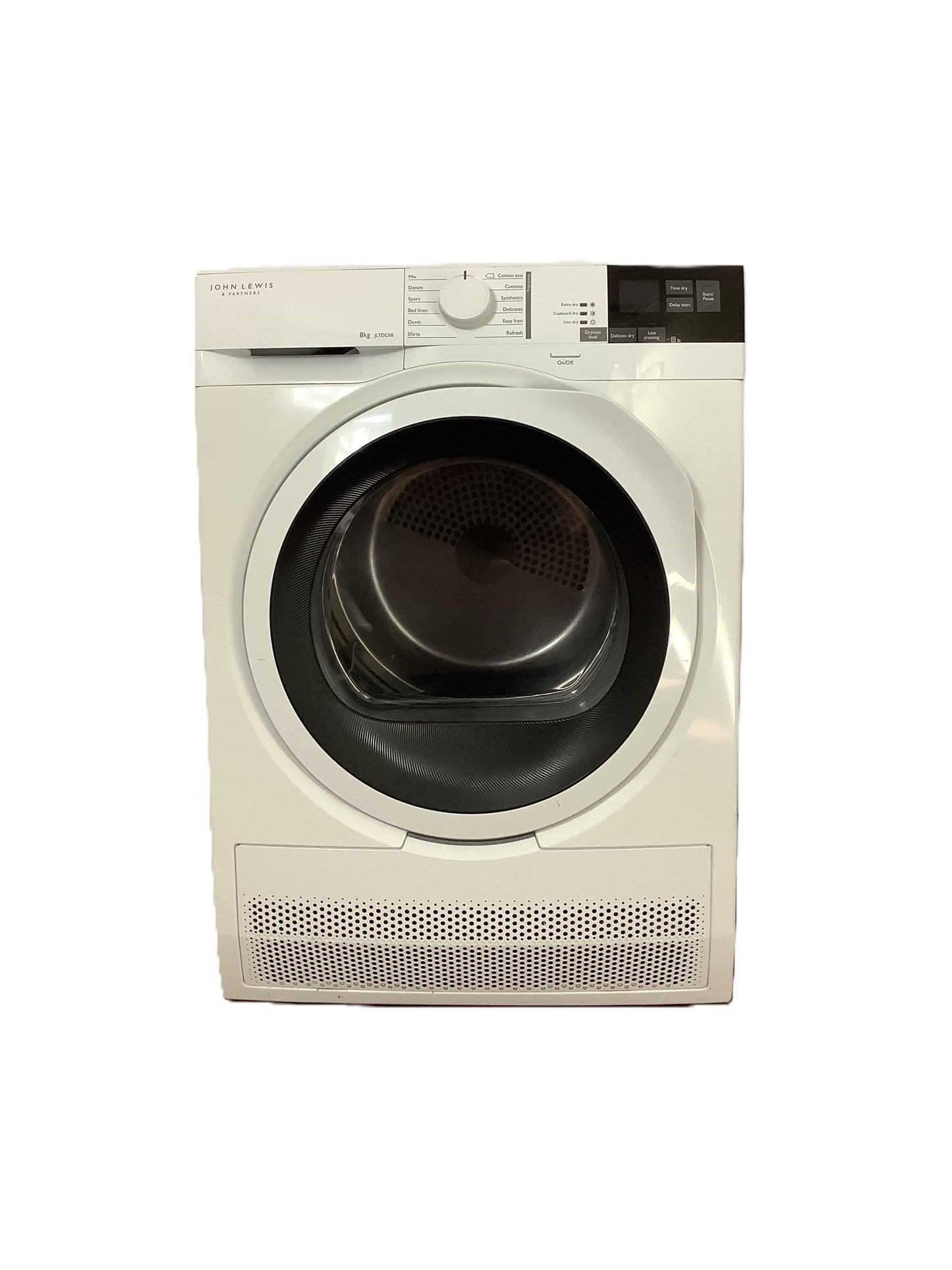 John Lewis 8kg Tumble Dryer JLTDCO8 L51401