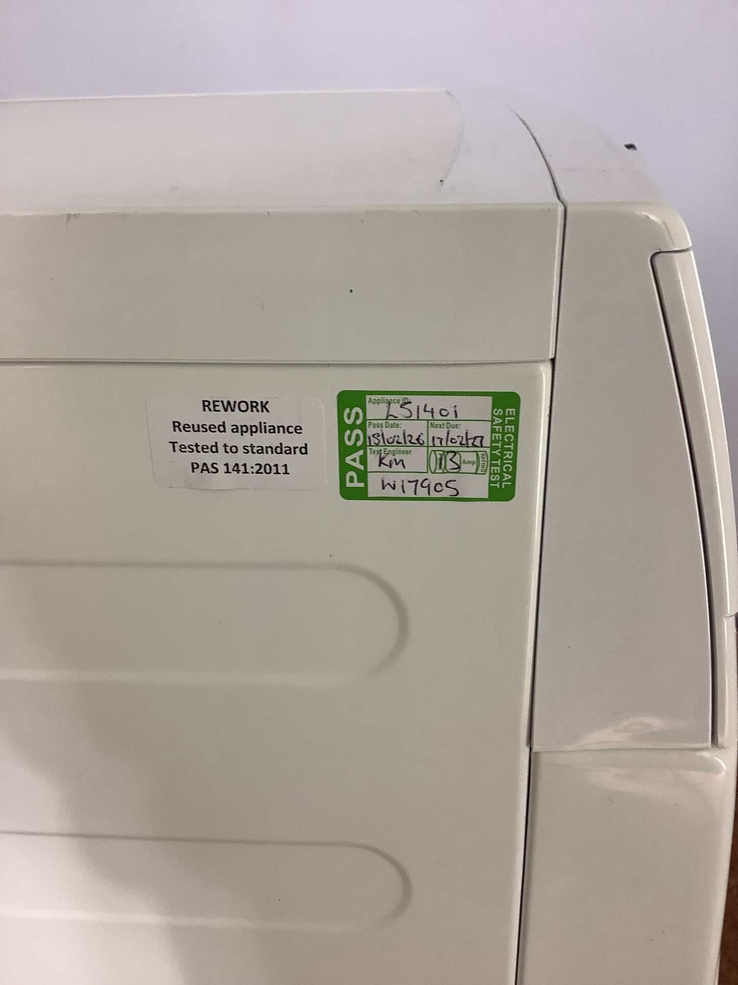 John Lewis 8kg Tumble Dryer JLTDCO8 L51401