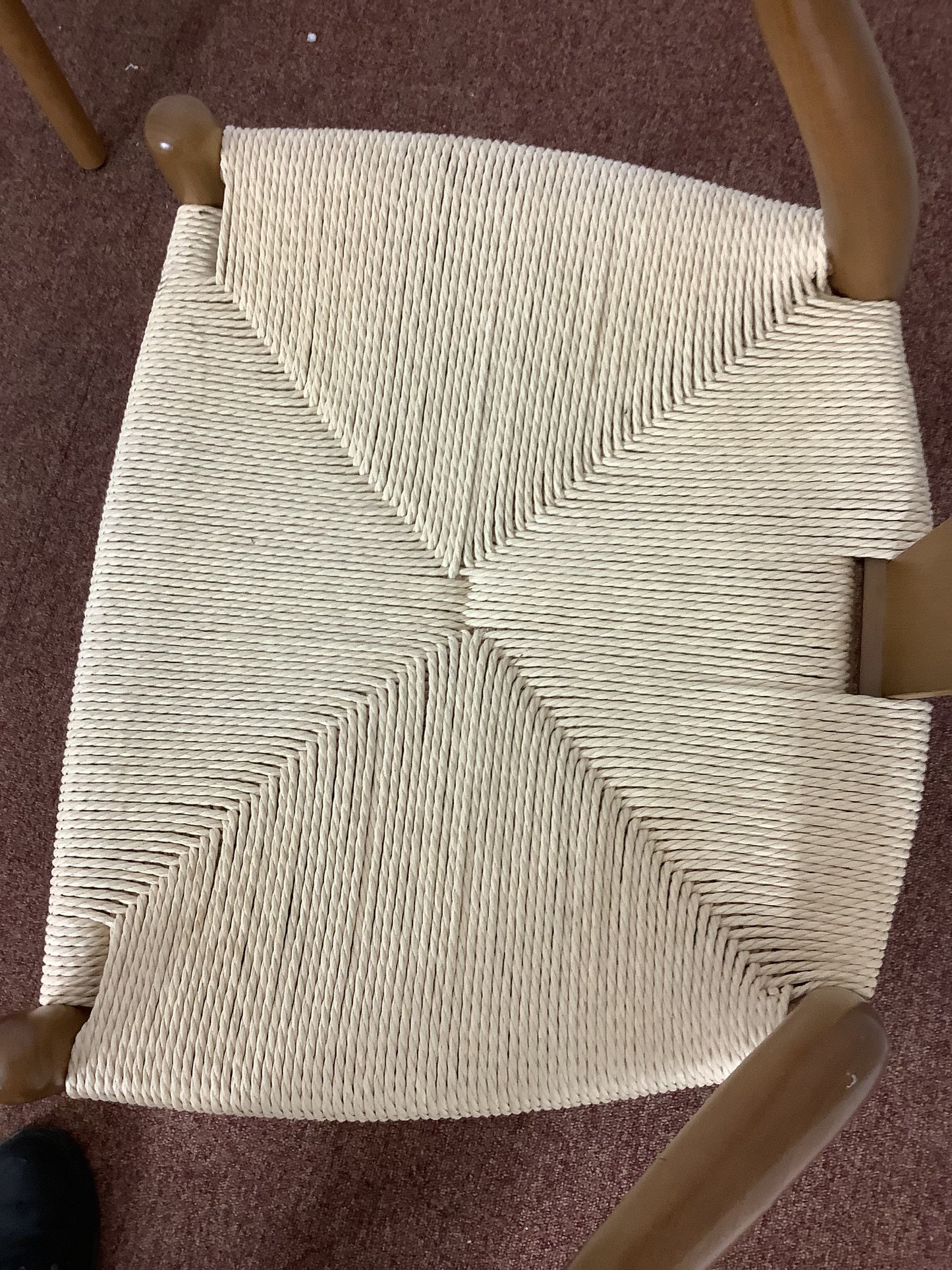 2 x Wishbone Dining Chairs F27298.
