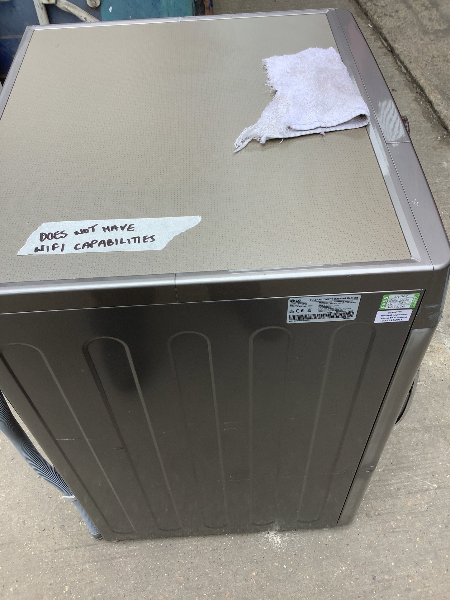 LG Washing Machine 10.5kg F4V310JNE L49162