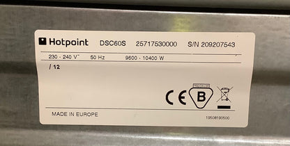 Hotpoint Electric Cooker DSC60S L48798