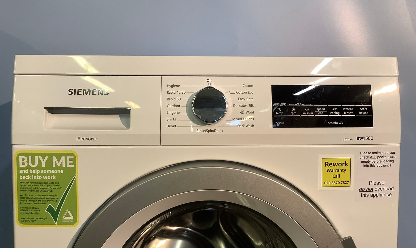 Siemens 8kg Washing Machine WU14Q420GB L48863