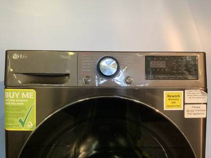 LG 9kg Washing Machine F6V1009BTSE { WiFi Enabled } L48846