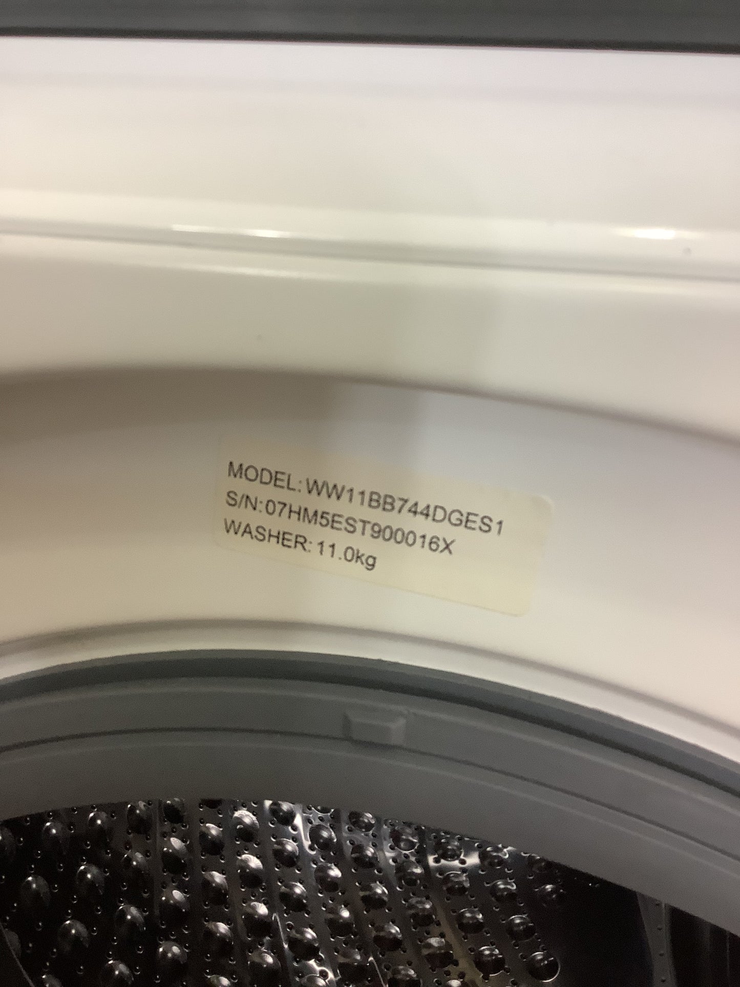 Samsung 11kg Washing Machine {Wi-Fi} WW11BB744DGES1 L52539