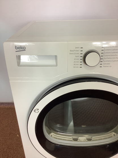 Beko 8kg Tumble Dryer DCJ83133W L52505