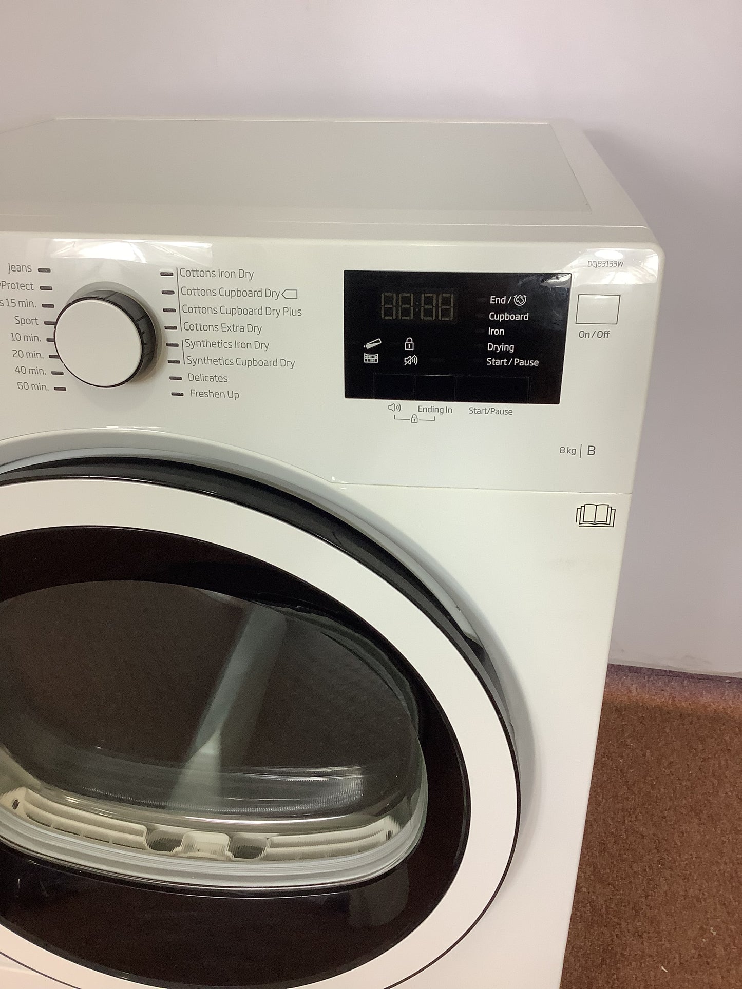 Beko 8kg Tumble Dryer DCJ83133W L52505