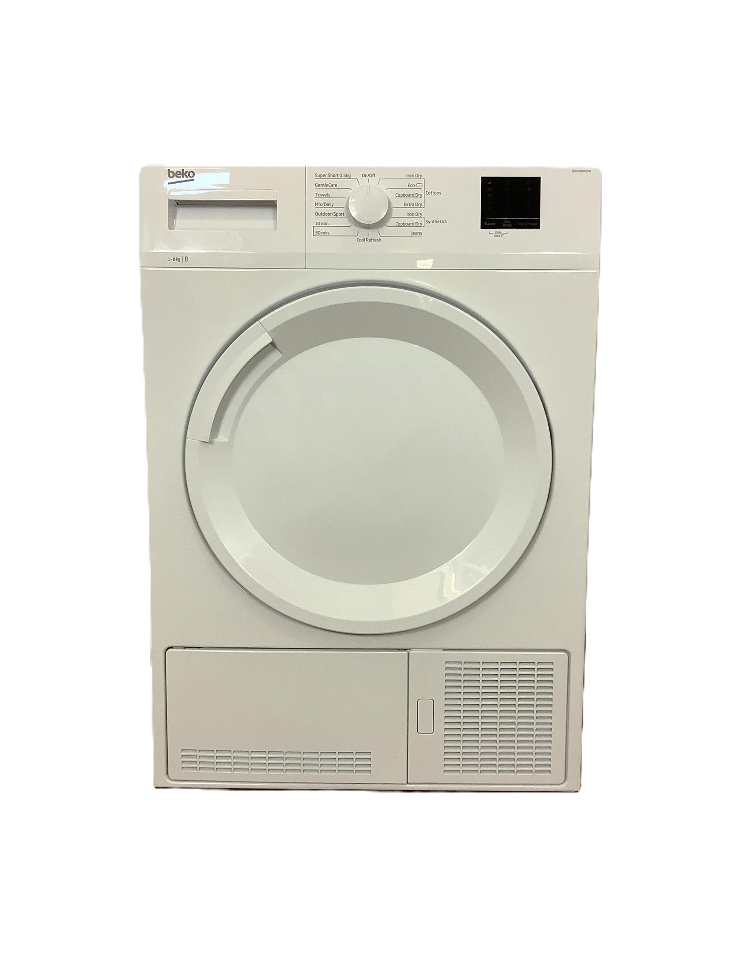 Beko 8kg Tumble Dryer DTKCE80021W L52623