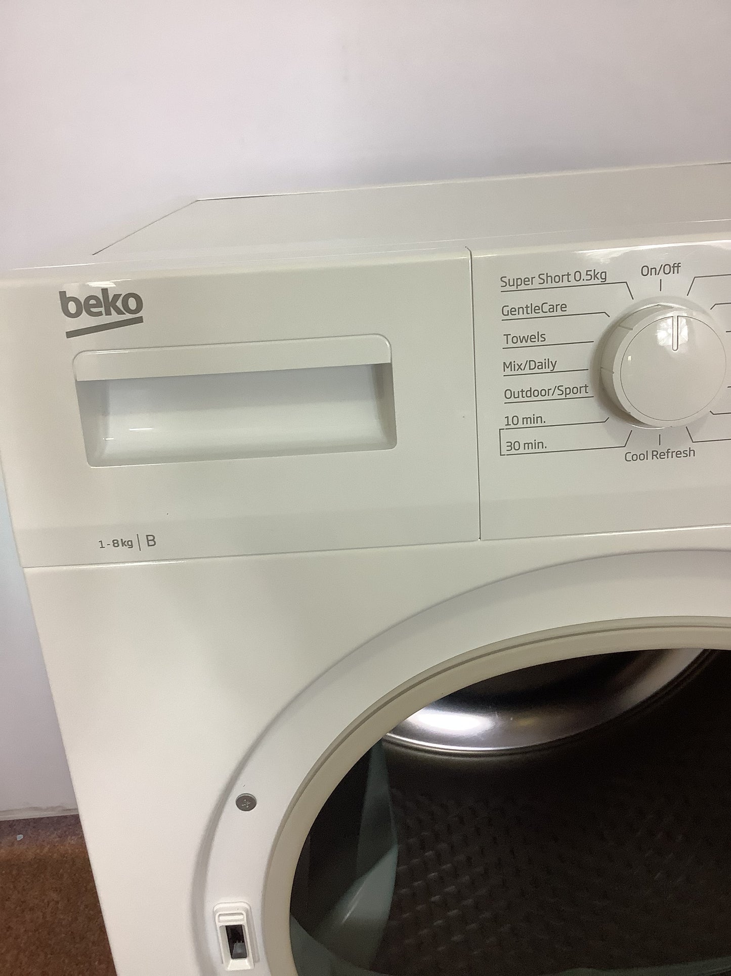 Beko 8kg Tumble Dryer DTKCE80021W L52623