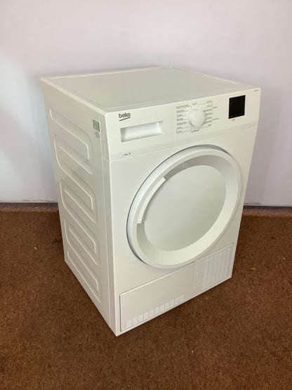 Beko 8kg Tumble Dryer DTKCE80021W L52623