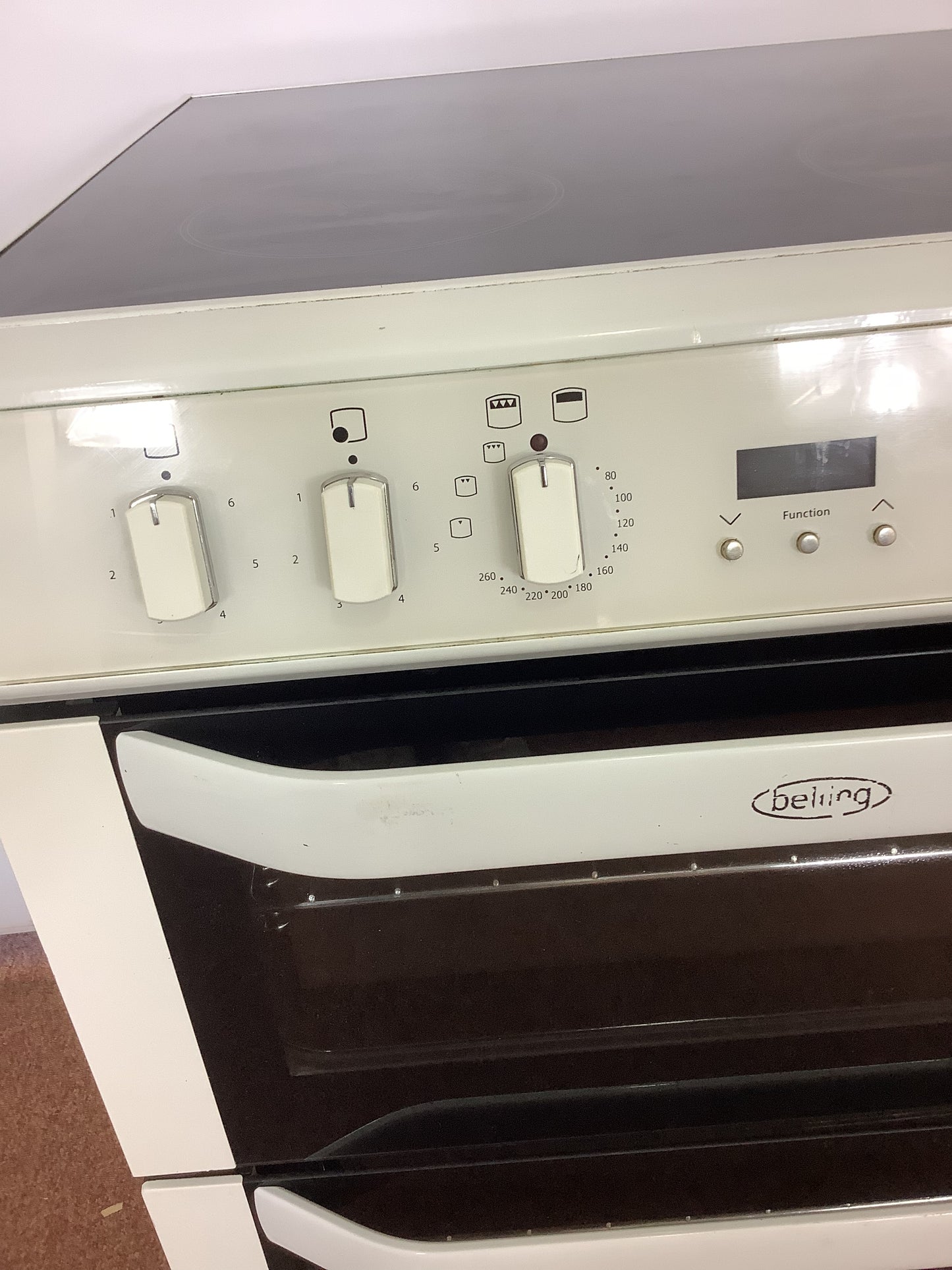 Belling 60cm Double Oven & Grill Cooker FSE60DOP L52496