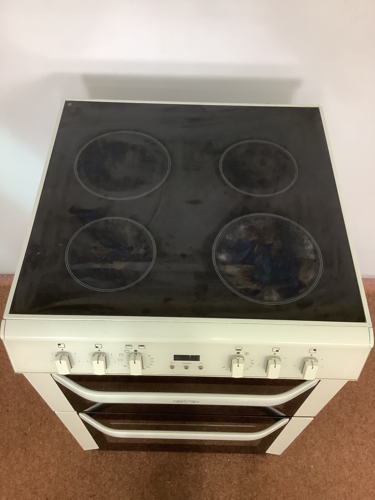 Belling 60cm Double Oven & Grill Cooker FSE60DOP L52496