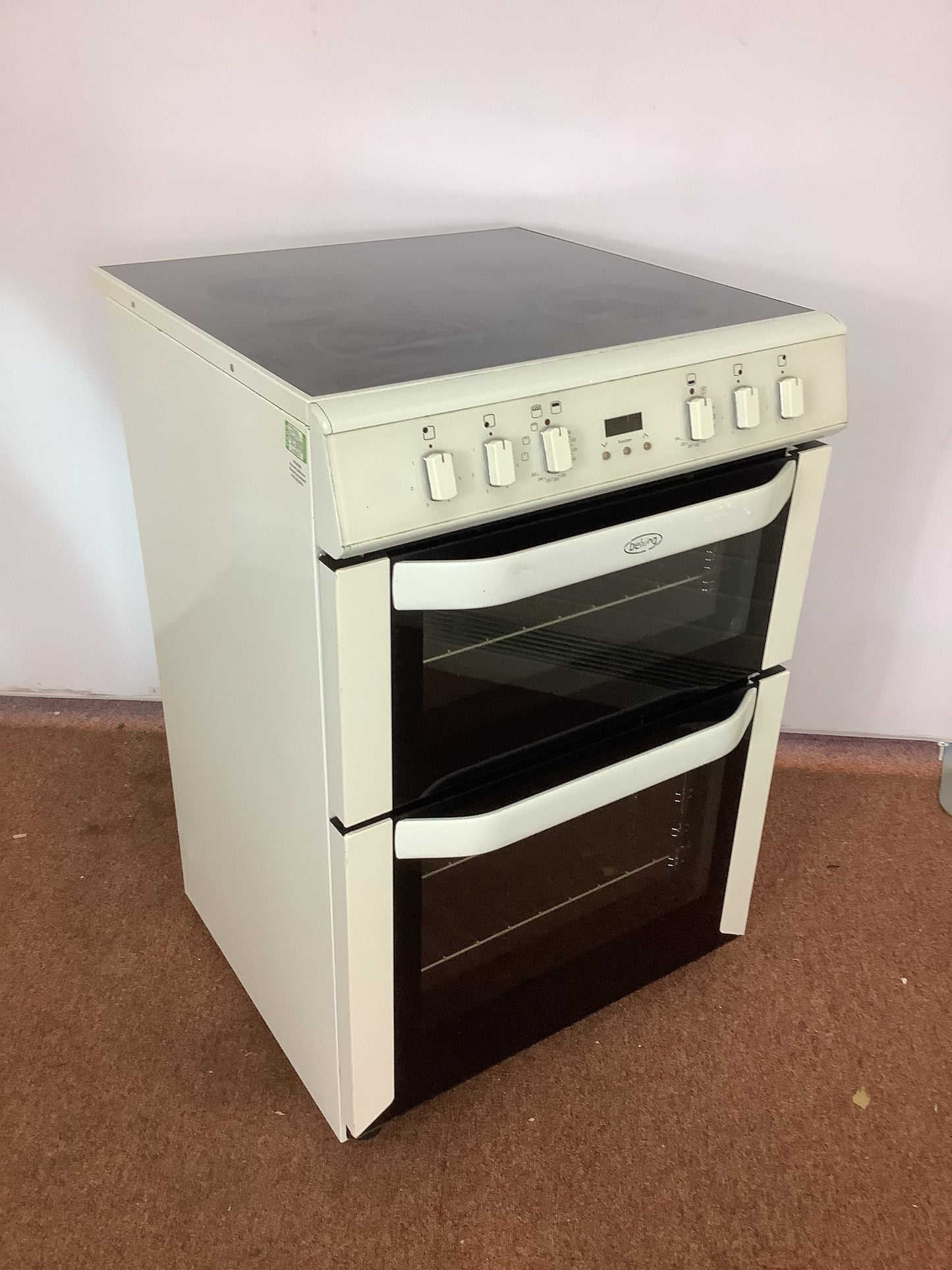 Belling 60cm Double Oven & Grill Cooker FSE60DOP L52496