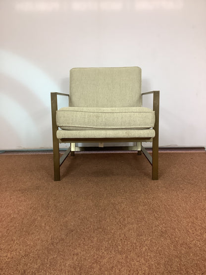 West Elm Beige Arm Chair F27455