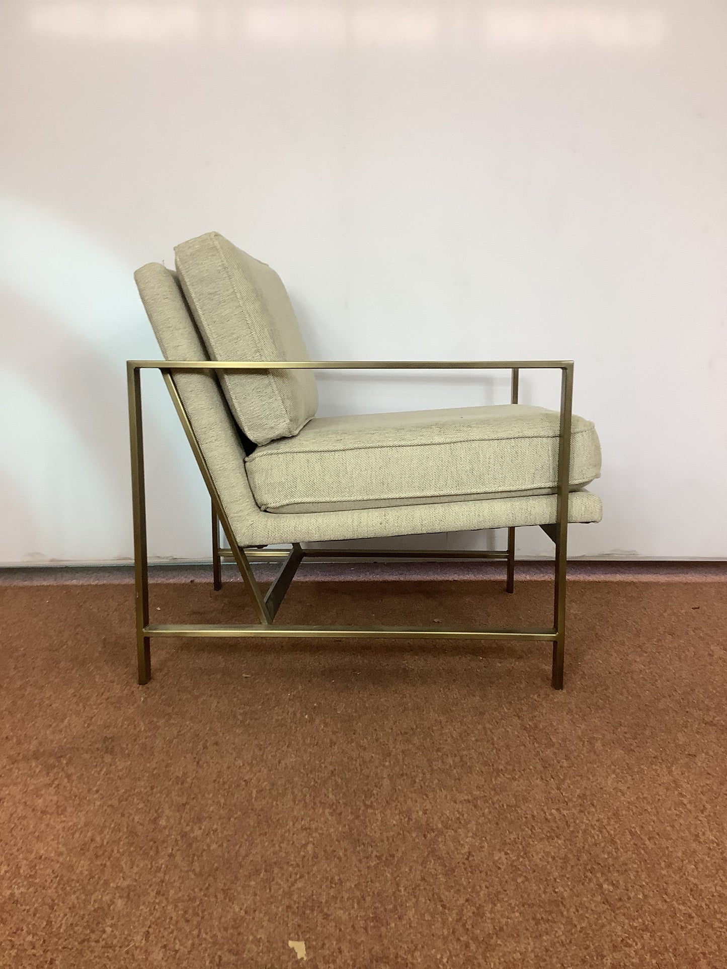 West Elm Beige Arm Chair F27455