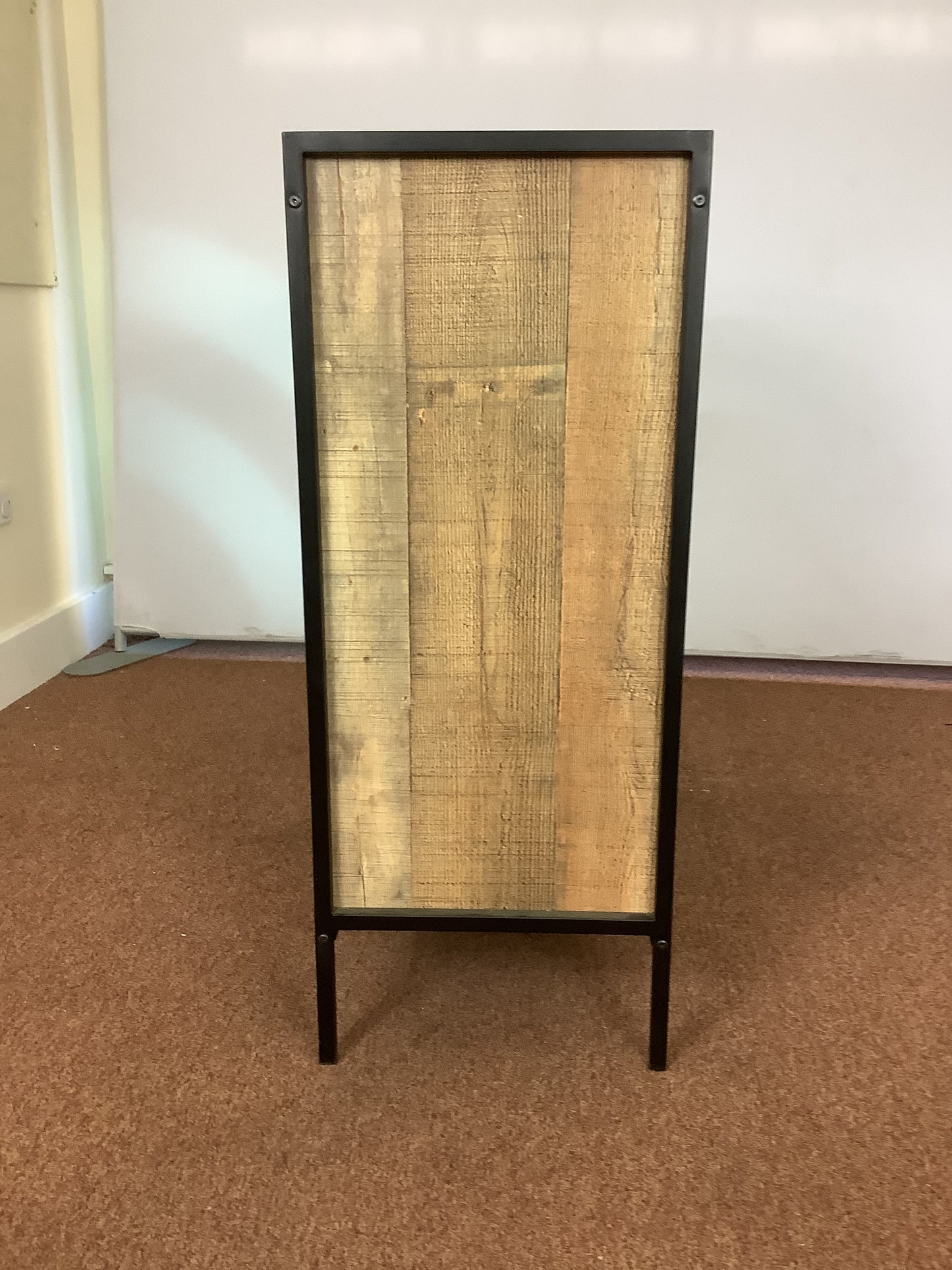 TAD/Stretton Industrial Rustic Oak Effect 4 Draw Chest of Drawers F27457