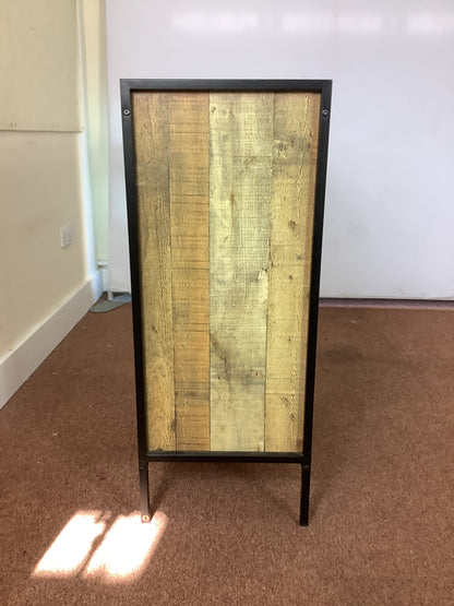 TAD/Stretton Industrial Rustic Oak Effect 4 Draw Chest of Drawers F27457