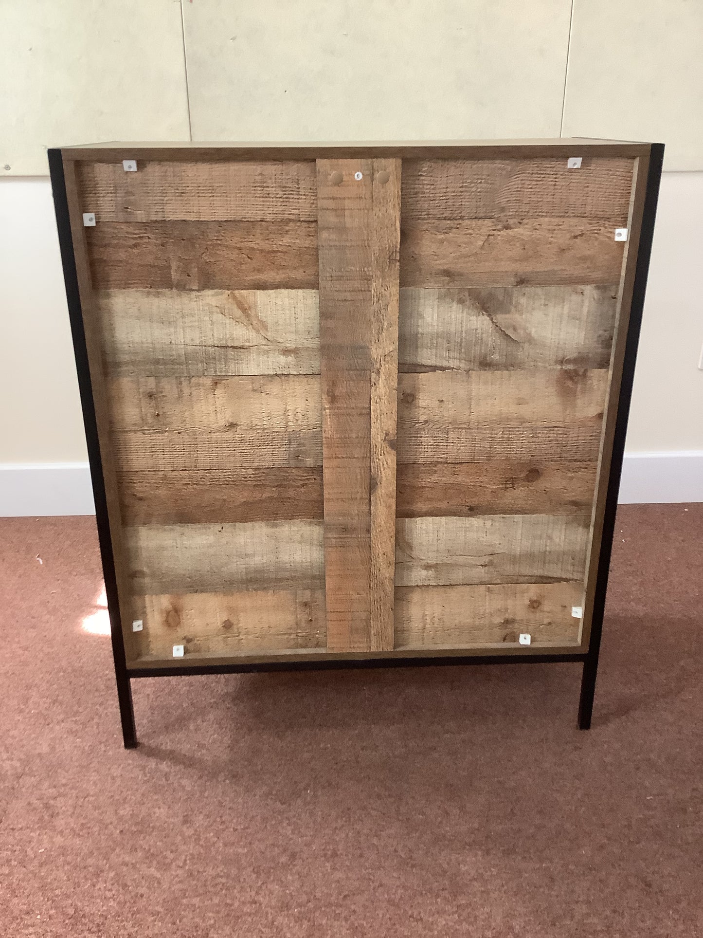 TAD/Stretton Industrial Rustic Oak Effect 4 Draw Chest of Drawers F27457