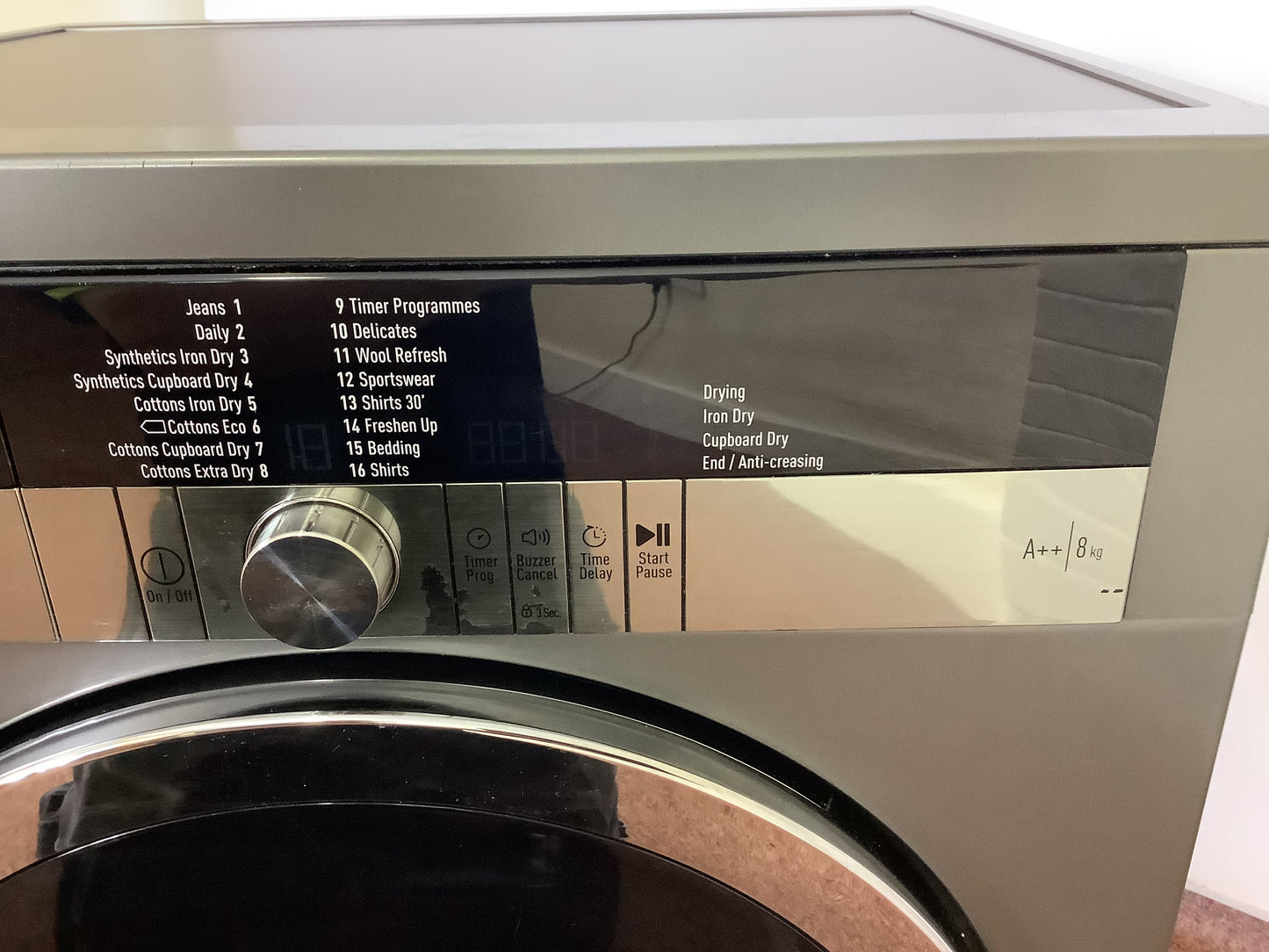 Grundig 8kg Tumble Dryer GTN38250MGCG L52338.
