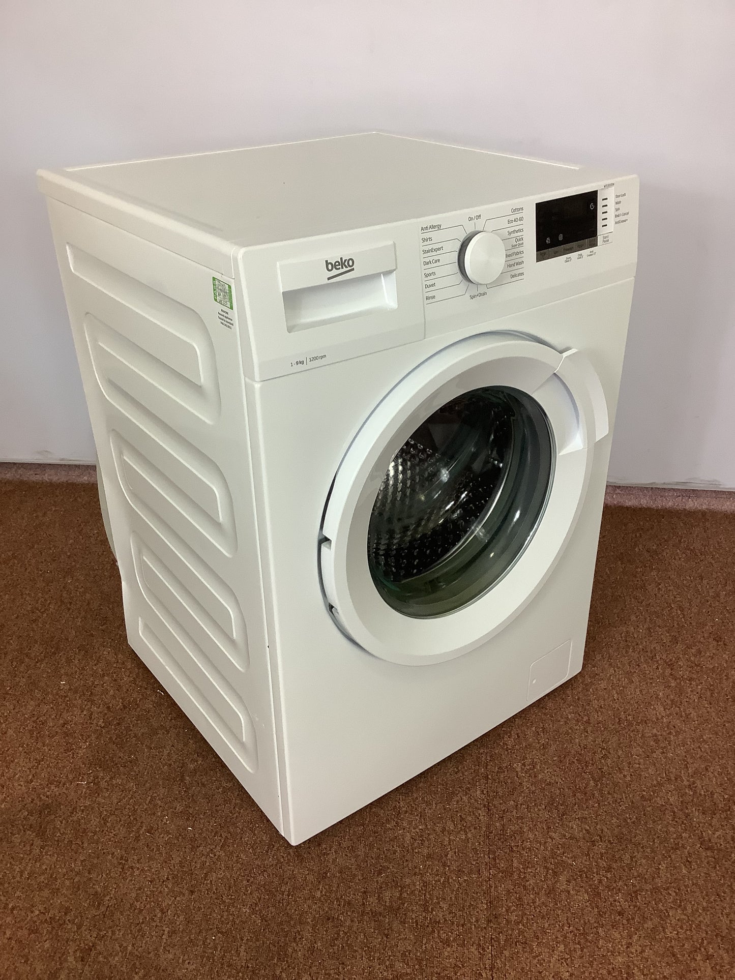 Beko 9kg Washing Machine WTL9215W L52403