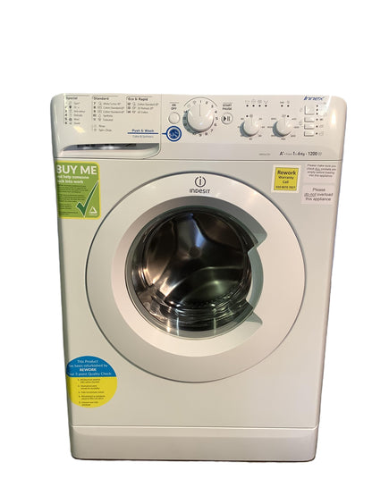 Indesit 6kg Washing Machine XWSC61251 L48543