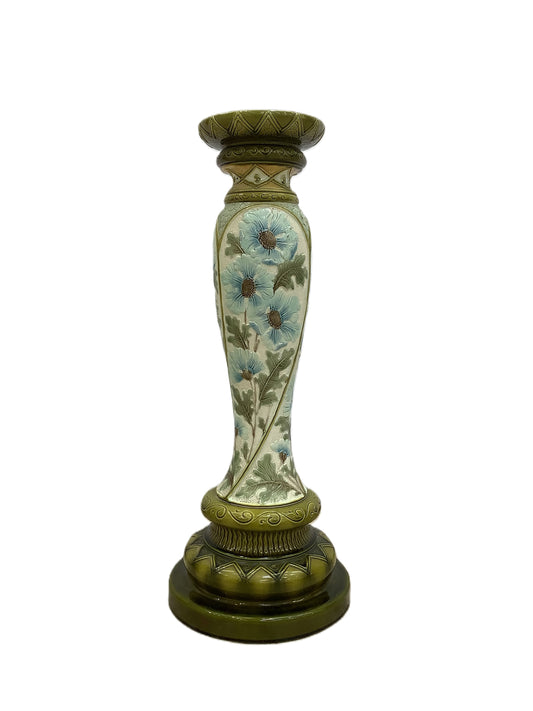 Floral Blue & Green Pedestal F27654